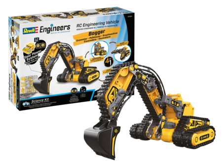 REVELL RC konstruktorius Engineering Vehicle 4in1, 21304 