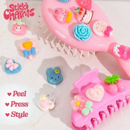 STICKI CHARMS plaukų aksesuarai 242726-GL 
