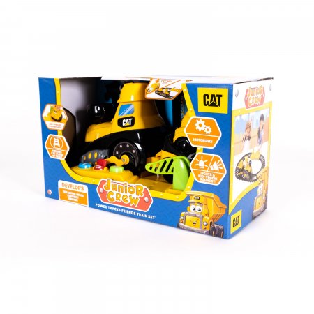CAT traukinys su šviesomis ir garsais Junior Crew, 82489 82489