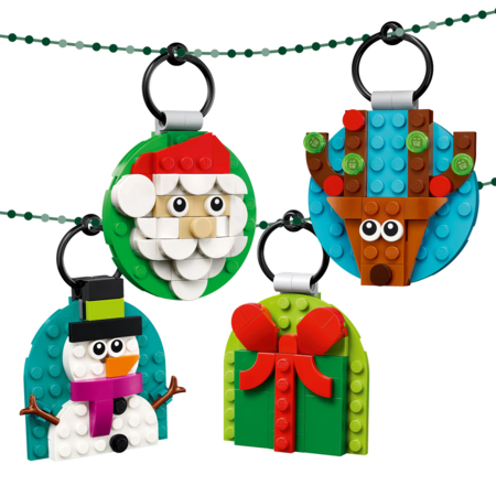 40744 LEGO® kalėdinių žaisliukų rinkinys 