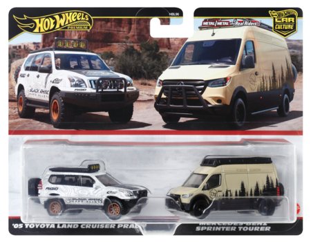 HOT WHEELS 2 automodeliukų rinkinys Automobilių kultūra asort., HBL96 