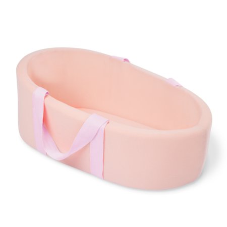 LULLABABY lėlė kūdikis minkštoje lovelėje, LBY7713Z 