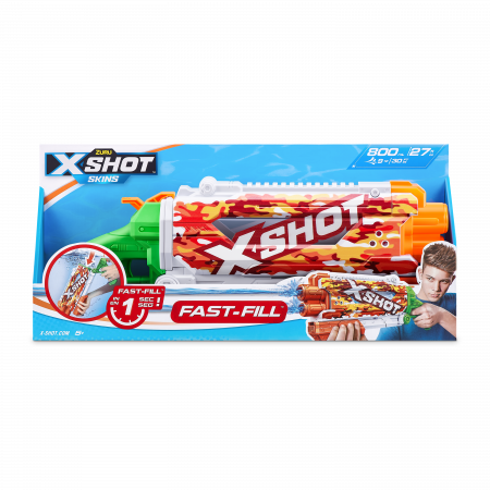 XSHOT vandens šautuvas Pump Action Fast-Fill Skins, 11855 11855