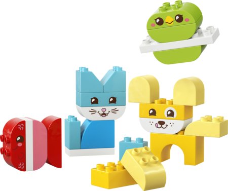 10477 LEGO® DUPLO® mano pirmieji „3 in 1“ kūrybiški gyvūnėliai 