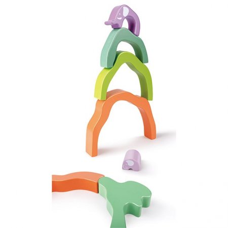 HAPE sudedami blokeliai Safari Elephant, E0489A E0489A