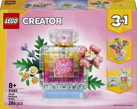 31383 LEGO® Creator Dekoratyvus kvepalų buteliukas su gėlėmis 