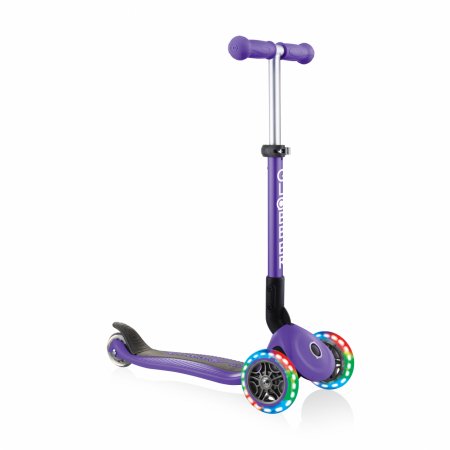 GLOBBER paspirtukas Junior Foldable Fantasy Lights, violetinis, 437-103 437-103