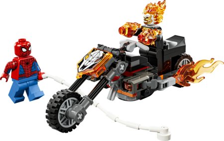 76335 LEGO® | Marvel Žmogus voras prieš Tamsos baikerio motociklą 