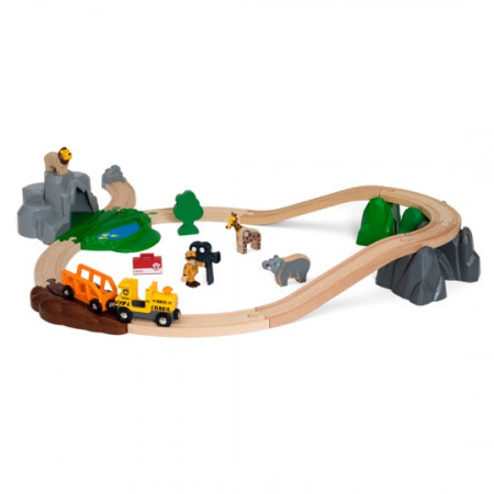 BRIO RAILWAY Safari nuotykių rinkinys, 33960 33960