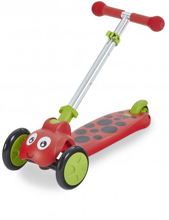 MOOKIE paspirtukas Scootie bug Beetle, raudonas, 8561 8561
