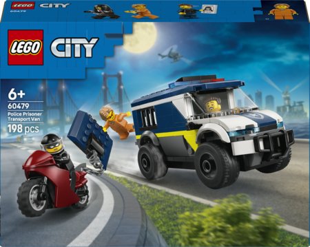 60479 LEGO® City policijos kalinių gabenimo furgonas 