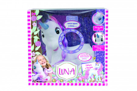 BAMBOLINA pliušinis žaislas vienaragis Luna, Lietuviška versija, BD2003LT BD2003LT