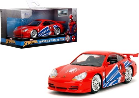 JADA Spider-Man automobilis Porsche 911 GT3 RS 1:32, 253222020 