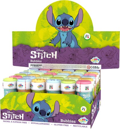 DULCOP Stitch muilo burbulai 60ml asort., 103001010043 