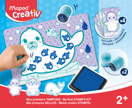 MAPED CREATIV antspaudų rinkinys Early Age, 3154149070428 3154149070428