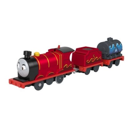 THOMAS & FRIENDS motorizuotas teminis garvežiukas su vagonu 2022, HFX97 HFX97