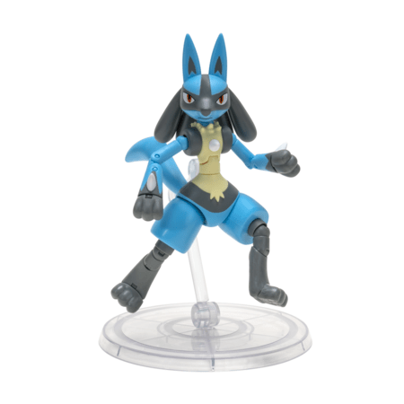 POKEMON Lucario lankstoma figūrėlė, 15 cm, PKW2411 