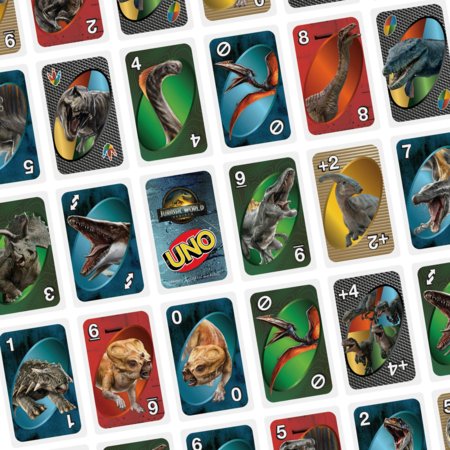 UNO kortos Jurassic World 4, JFT28 
