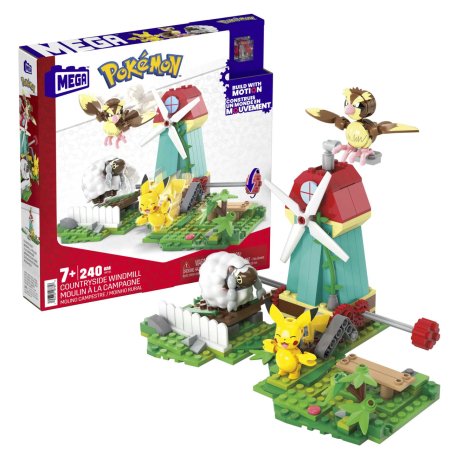 MEGA CONSTRUX POKEMON konstruktorius vėjuotas kaima, HKT21 HKT21