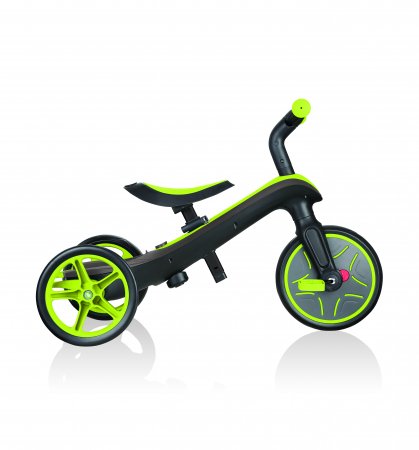 GLOBBER triratukas Trike Explorer 4in1, žalias, 632-106-2 632-106-2