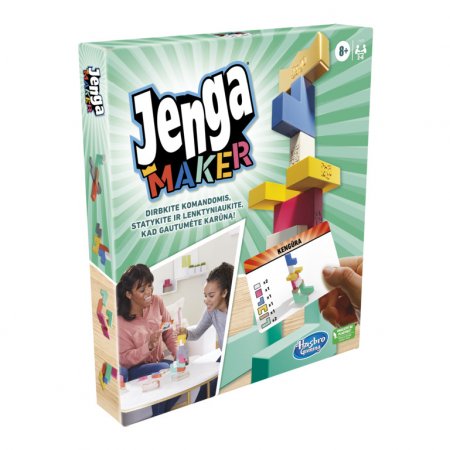 HASBRO GAMING žaidimas Jenga Maker (LT), F4528633 F4528633