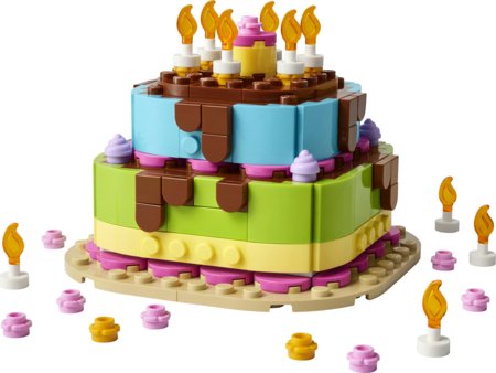 40815 LEGO® gimtadienio tortas 