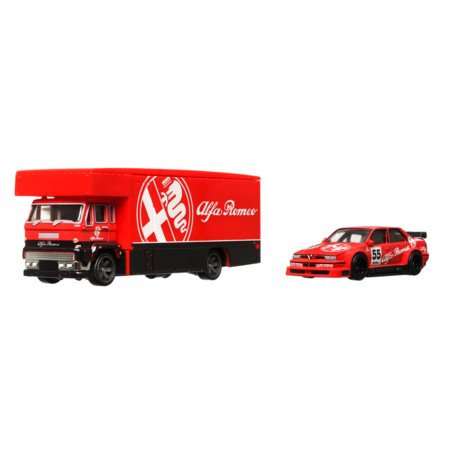 HOT WHEELS automodeliukas Vilkikas su automobiliu asort., FLF56 