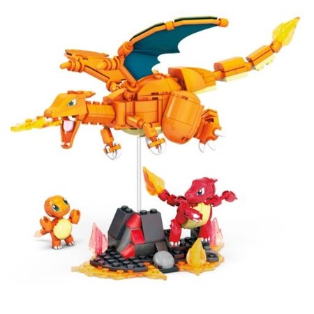 MEGA CONSTRUX POKEMON konstruktorius Charmander evoliucija, HFG06 HFG06