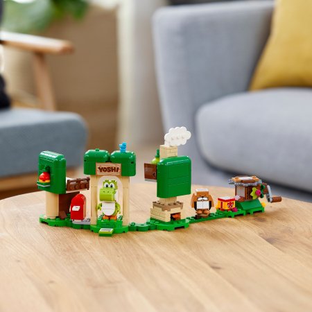 71406 LEGO® Super Mario Yoshi dovanų namelio papildomas rinkinys 71406