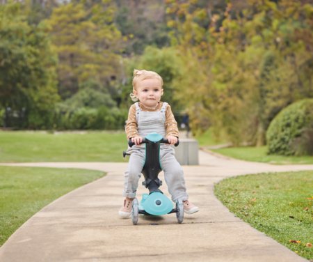 GLOBBER paspirtukas Go Up Deluxe Lights, mėtinis, 748-706 