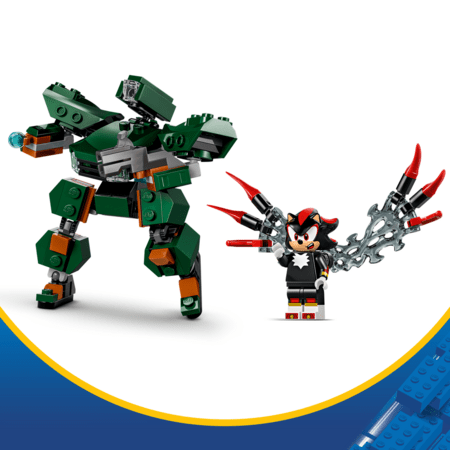 77120 LEGO® Sonic the Hedgehog™ Shadow robotas prieš „G.U.N. Trooper“ 