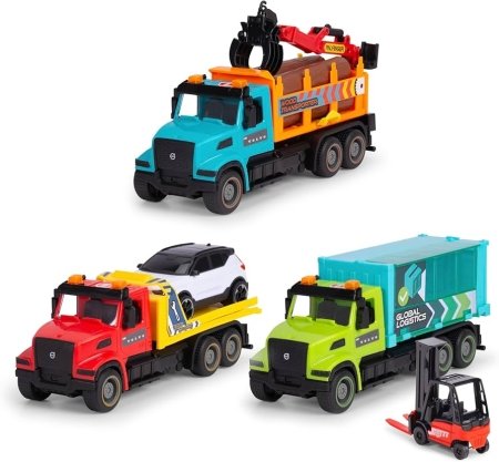 DICKIE TOYS sunkiasvoriai sunkvežimiai, asort., 203744018 