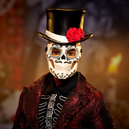 BARBIE KEN DIA DE MUERTOS kolekcinis Kenas, JJX97 