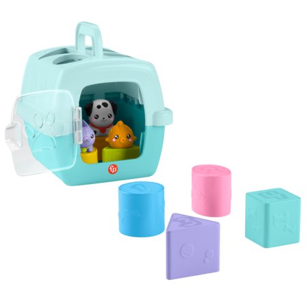 FISHER-PRICE Formelių rūšiuoklė naminiai gyvūnėliai, HTW93 
