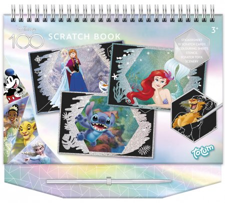 TOTUM DISNEY kūrybinė knyga, 300255 300255