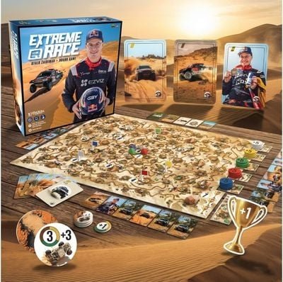 Stalo žaidimas EXTREME RACE by Rokas Baciuška, LT/LV/EE, 56155 