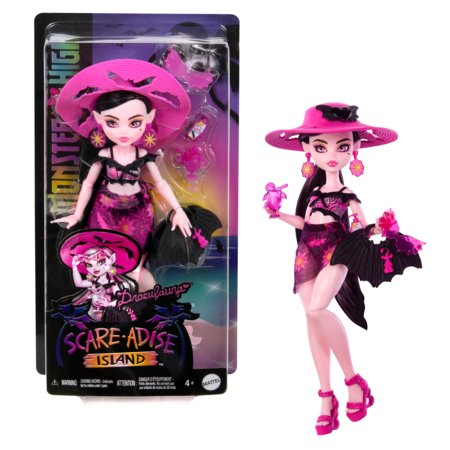 MONSTER HIGH Scare Adise Island Drakulaura, HRP66 