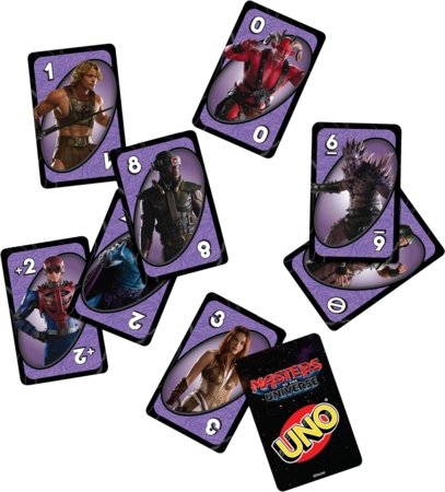 MATTEL GAMES UNO kortos MOTU, JMF11 