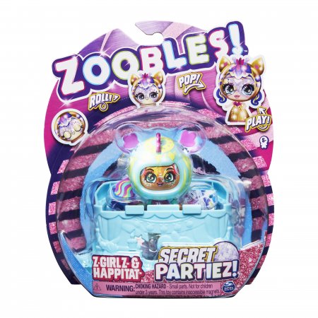 ZOOBLES figūrėlė Girls Secret Partiez, 2 serija, asort., 6061945 6061945