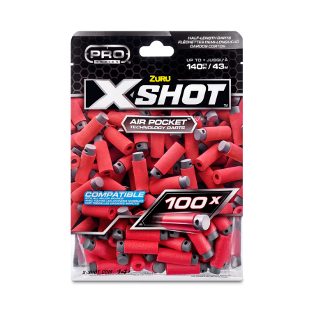 X-SHOT šoviniai Skins Pro, 1 serija, 100 vnt., asort., 36601 