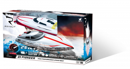 REVOLT R/C valdoma greitaeigė valtis Pioneer, Q1 Q1