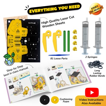 SMARTIVITY konstruktorius Hydraulic Forklift, SMRT1253 
