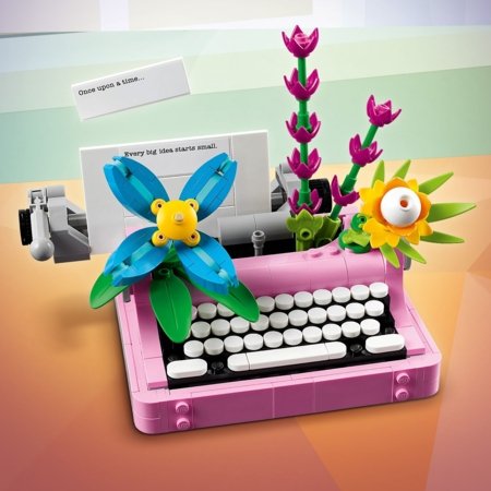 31169 LEGO® Creator Rašomoji mašinėlė su gėlėmis 