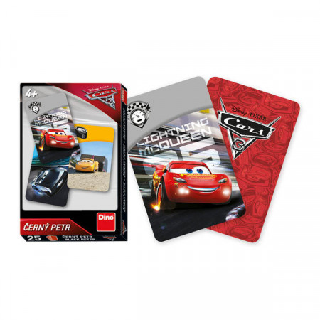 DINO kortų žaidimas Juodasis Peteris Cars 3, 605916 605916