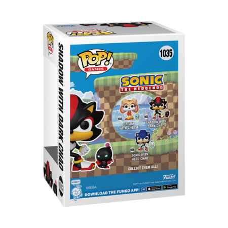 FUNKO POP! vinilinė figūrėlė: Sonic - Shadow & Chao, 80308 