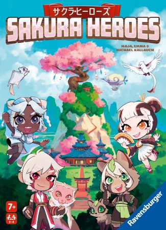 RAVENSBURGER stalo žaidimas Sakura Heroes, 20957 20957