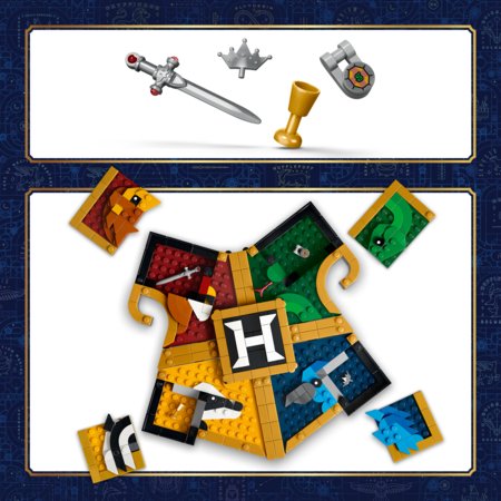76462 LEGO® Harry Potter™ Hogvartso koledžų herbas 