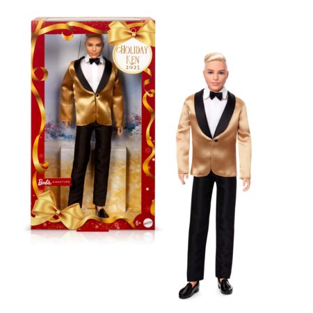 BARBIE kolekcinis kenas Ken Holiday, JGK55 