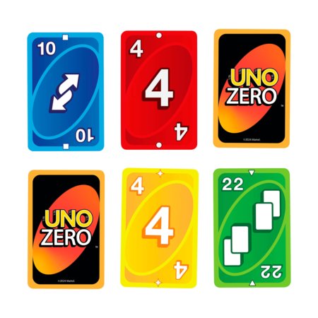 MATTEL GAMES UNO kortos Zero, JHH48 