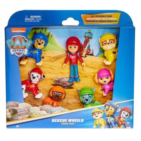 PAW PATROL figūrėlių rinkinys  Rescue Wheels Giftpack, 7vnt., 6070443 